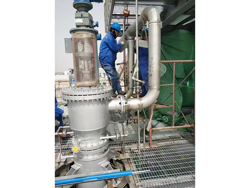 薄膜蒸發(fā)器現(xiàn)場(chǎng)